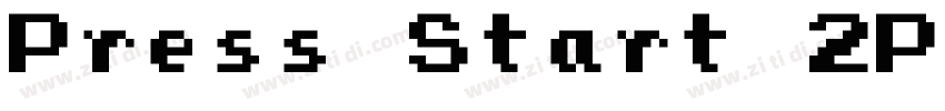 Press Start 2P复古游戏风字体转换